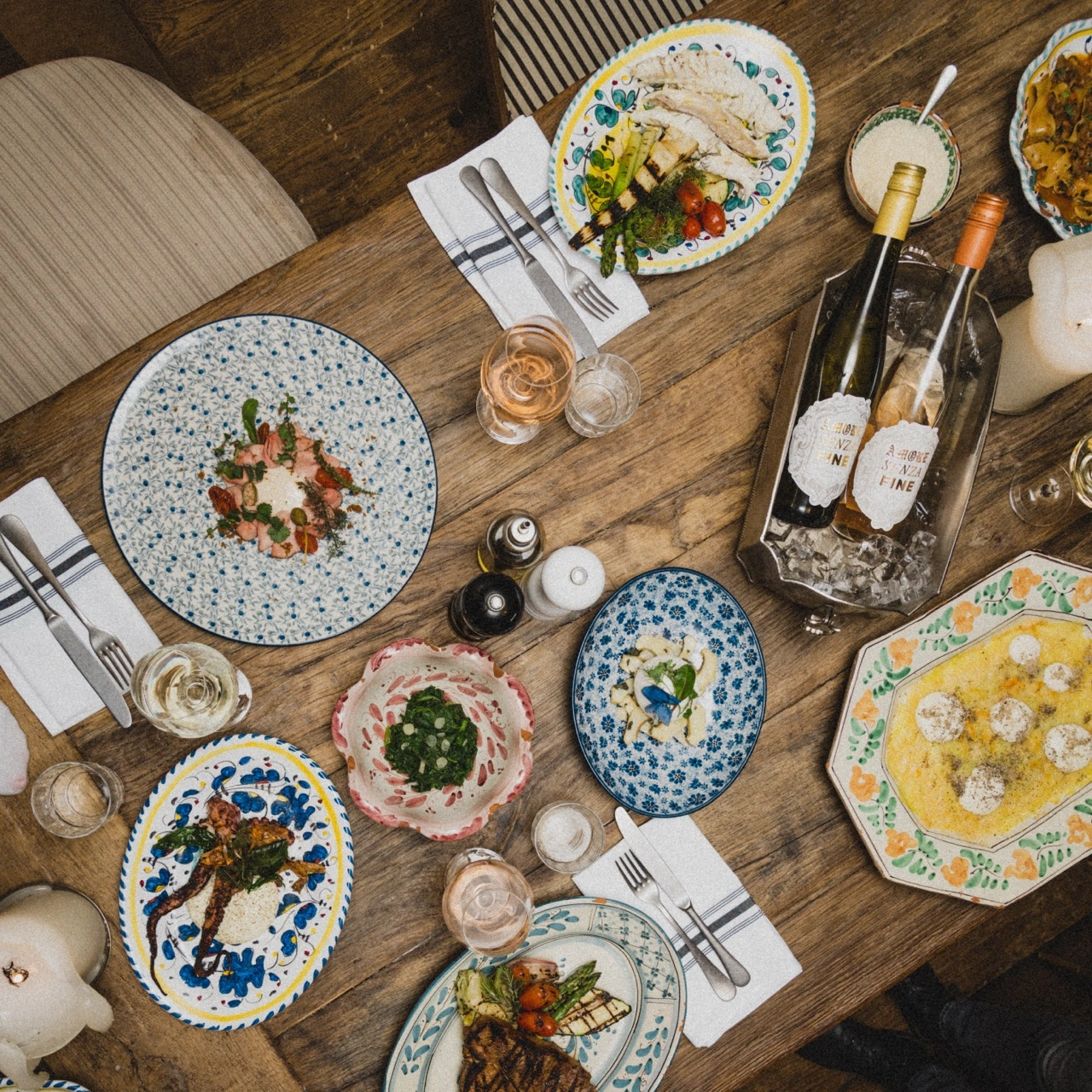 Speise im Restaurant Gigi München – kreative italienische Küche