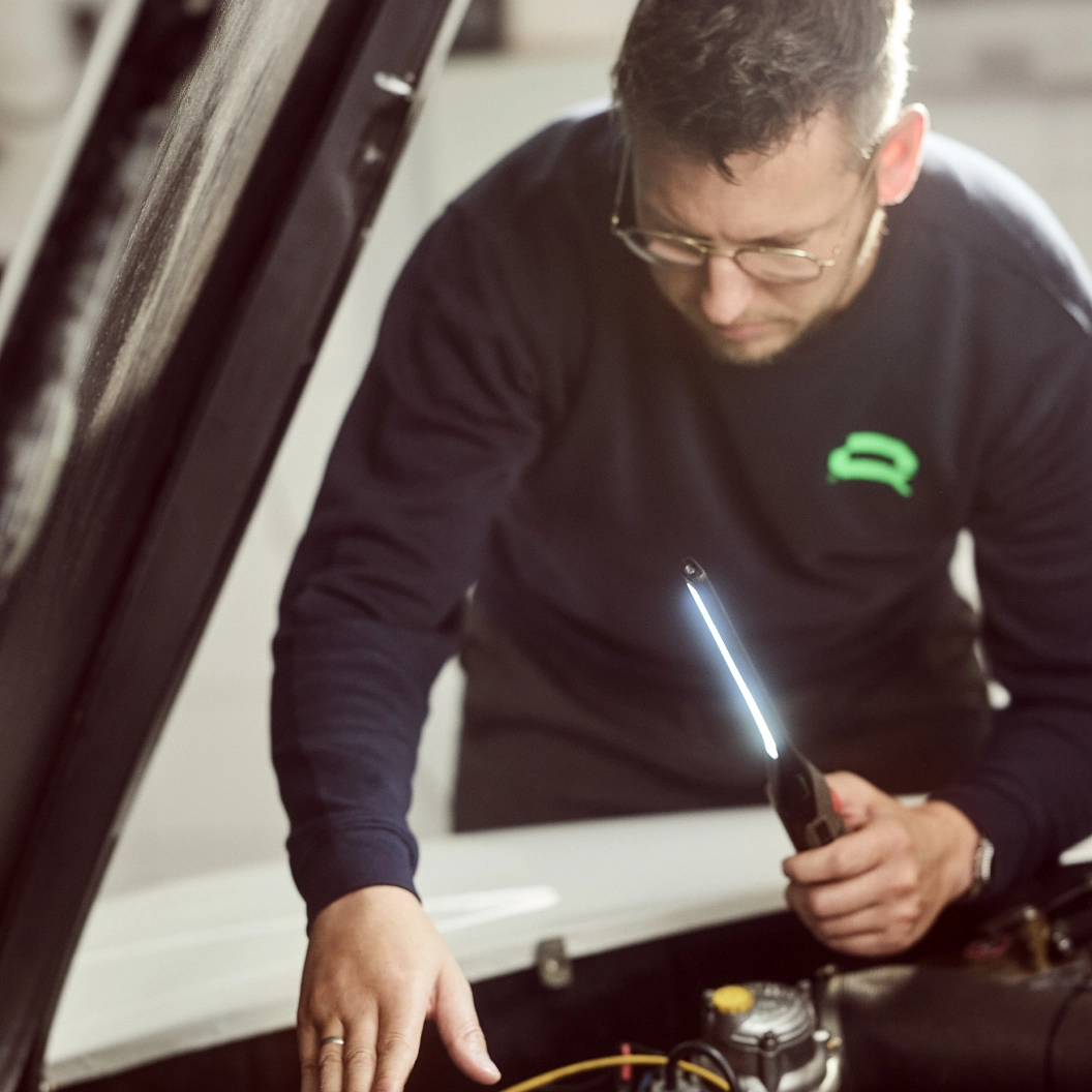 Kfz-Inspektion und Schadenbegutachtung bei Lotterschmid München